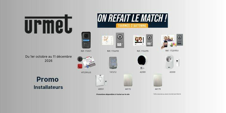 Promo Installateurs

Tournée d'automne