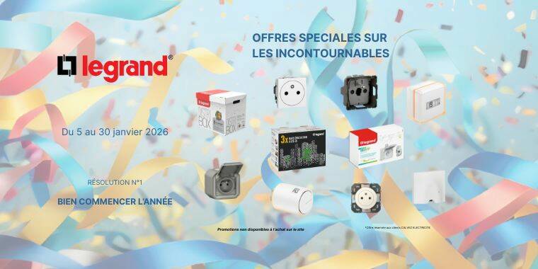 Legrand

Offres spéciales sur les incontournables