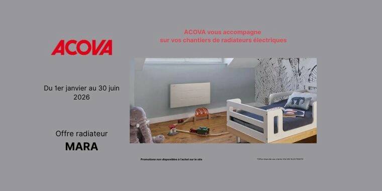 Offre radiateur MARA